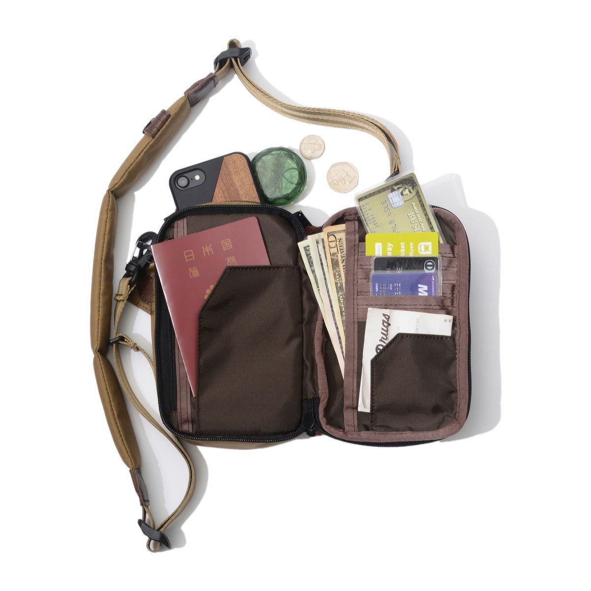 AS2OV CORDURA DOBBY 305D WALLET SHOULDER ウォレットショルダー