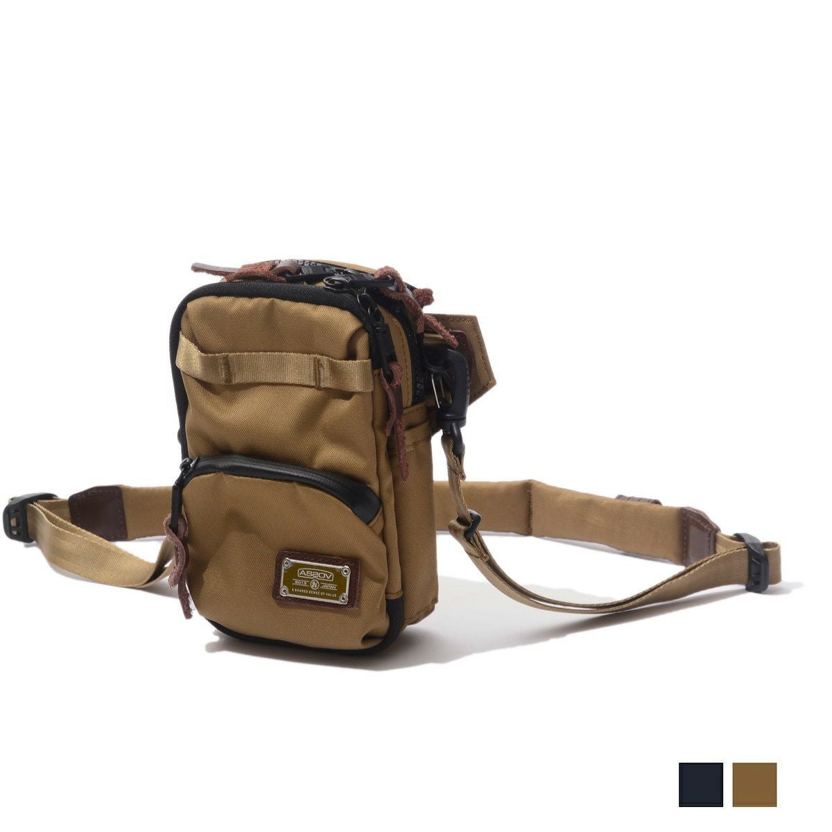 AS2OV/アッソブ」コーデュラドビー305D ウォレットショルダー　カーキ 楽天市場】AS2OV アッソブ CORDURA DOBBY 305D WALLET SHOULDER