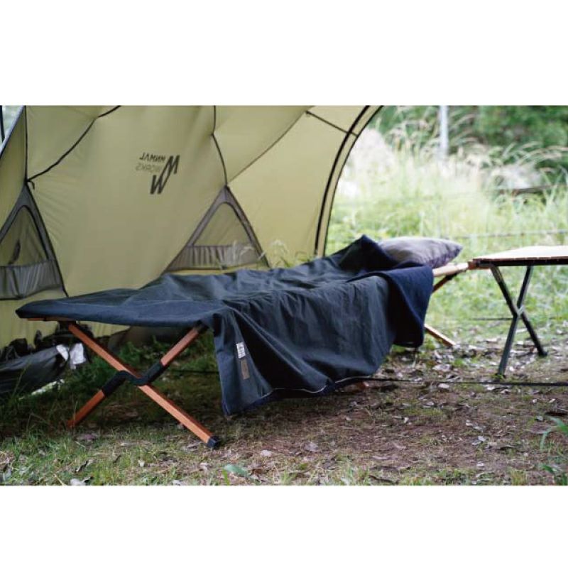 AS2OV(アッソブ) OUTDOOR COMFORTER 難燃ブランケット 毛布