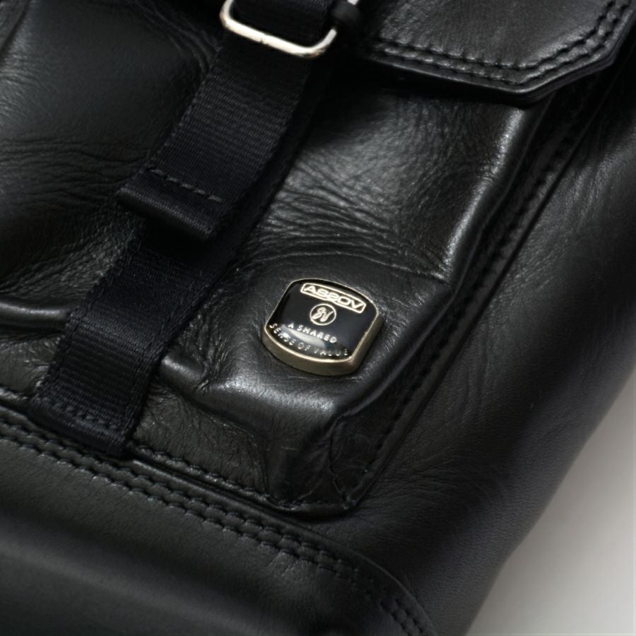 AS2OV アッソブHABIT SHOULDER SERIES WATER PROOF JES LEATHER