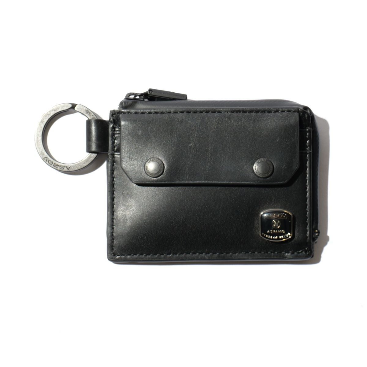 AS2OV アッソブHABIT SHOULDER SERIES WATER PROOF JES LEATHER COIN