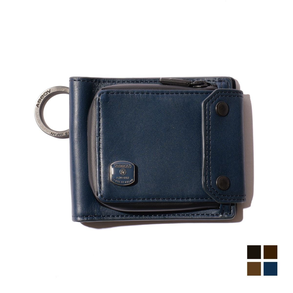 cote&ciel コートエシエルARNO ALLURA RECYCLED LEATHER BLACK アル―ノ