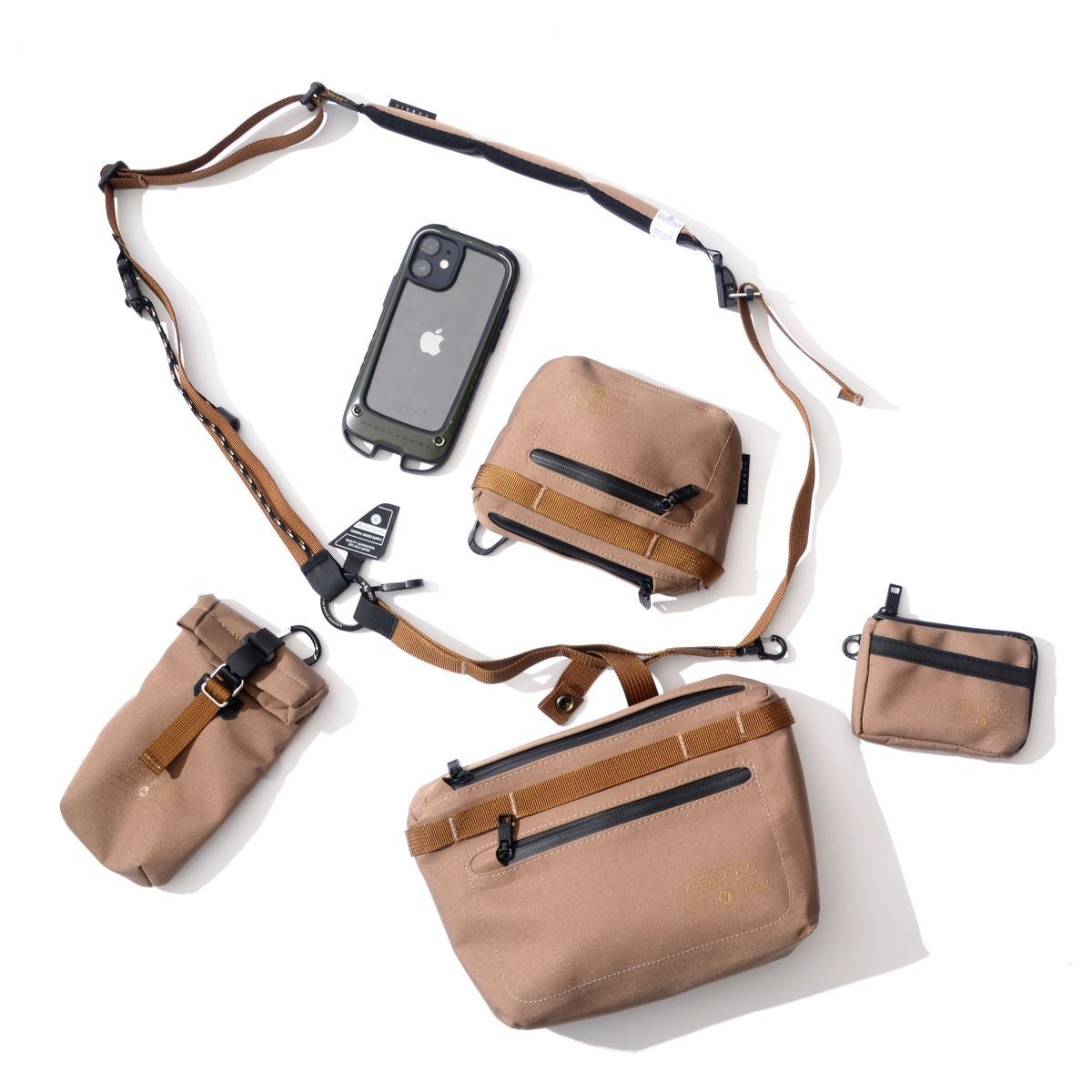 AS2OV(アッソブ)HABIT SHOULDER SERIES 305D WATER PROOF CORDURA COIN