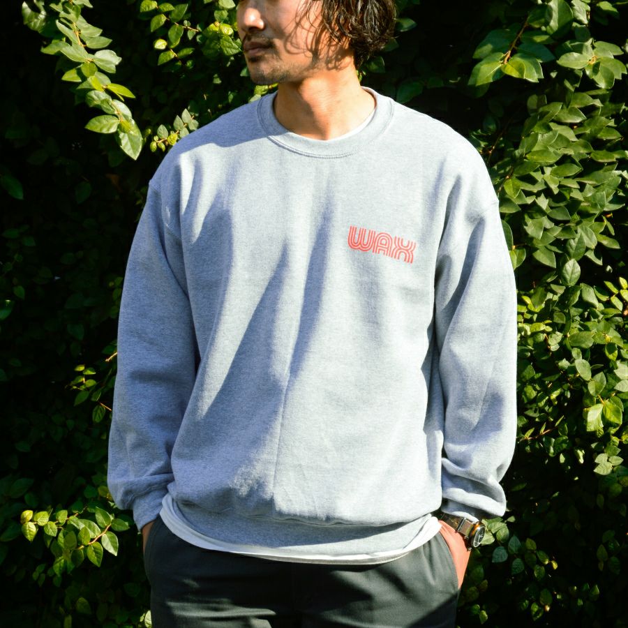 WAX ワックス crew sweat
