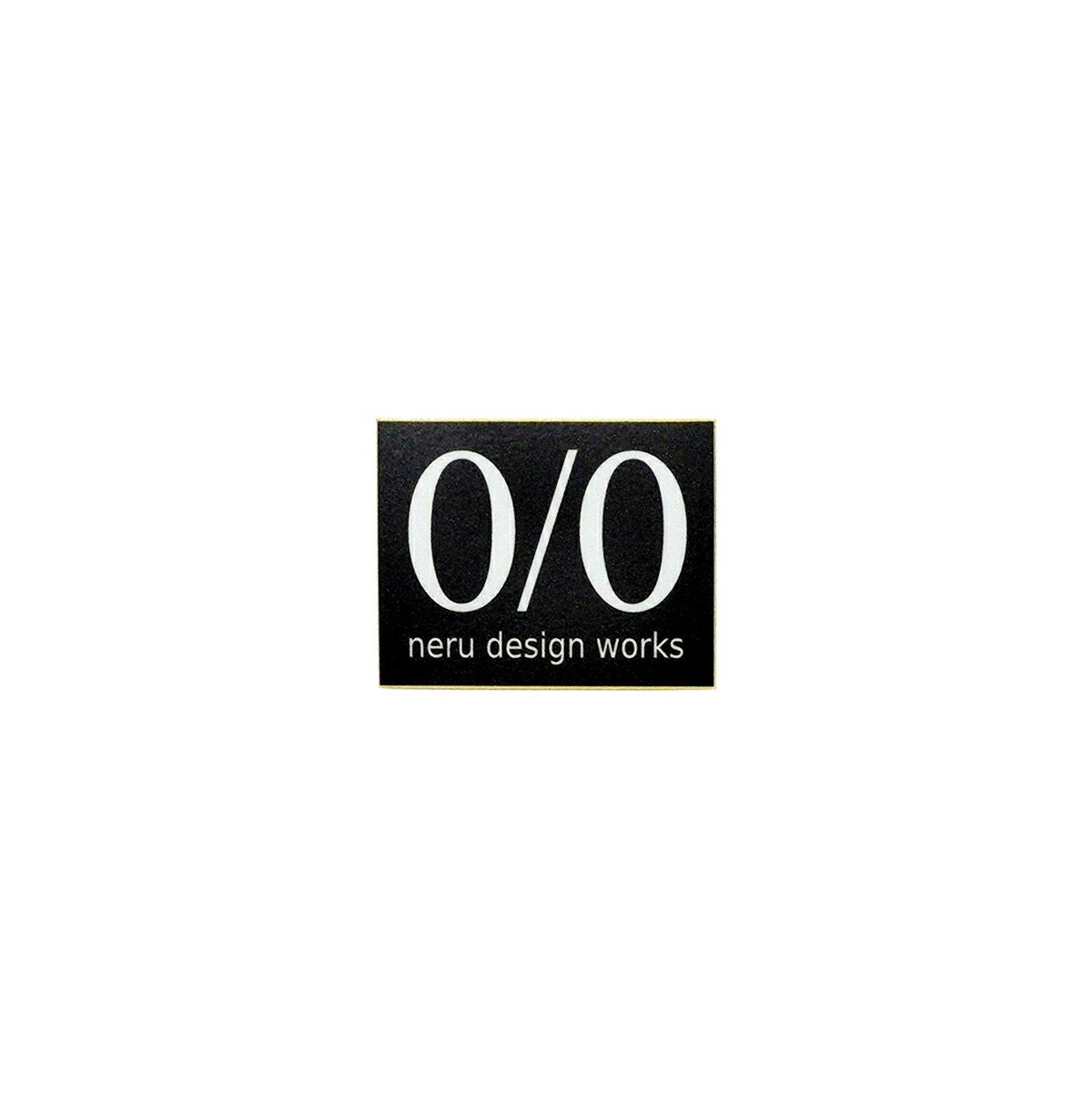 neru design works ネルデザインワークス 0/0 ステッカー | アウトドア
