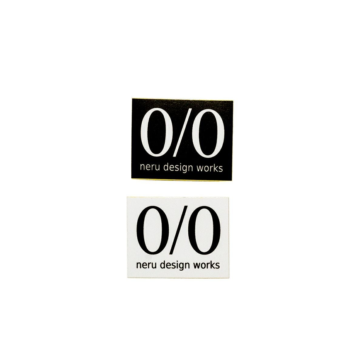 neru design works ネルデザインワークス 0/0 ステッカー | アウトドア