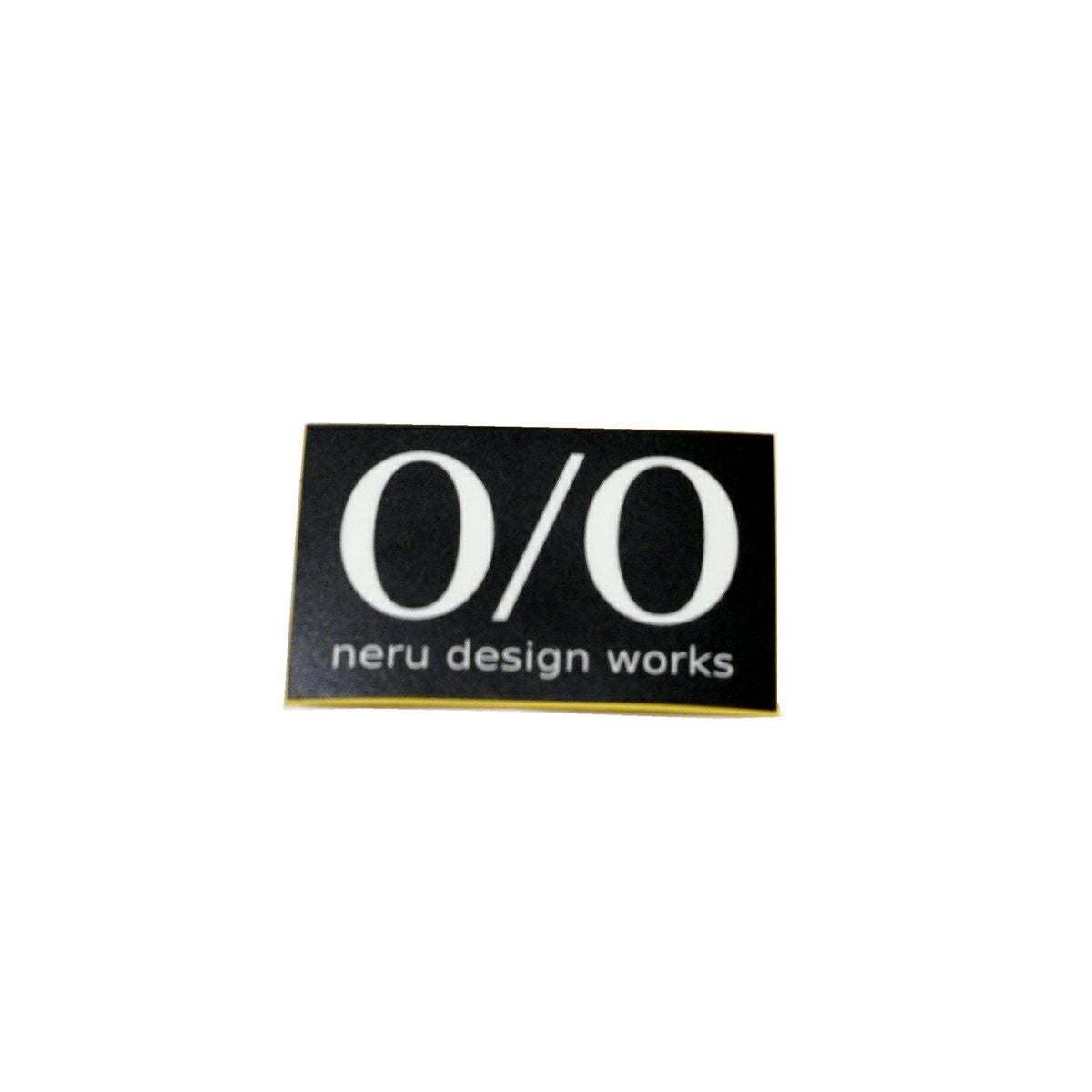 neru design works ネルデザインワークス 0/0 ステッカー | アウトドア