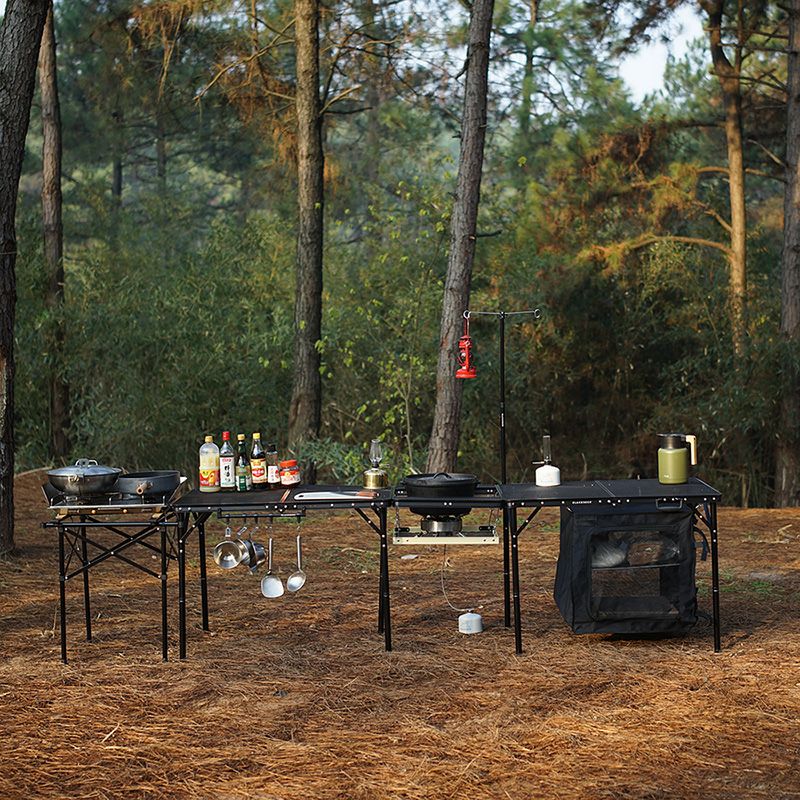 ブラックディア Iron ｍesh folding table