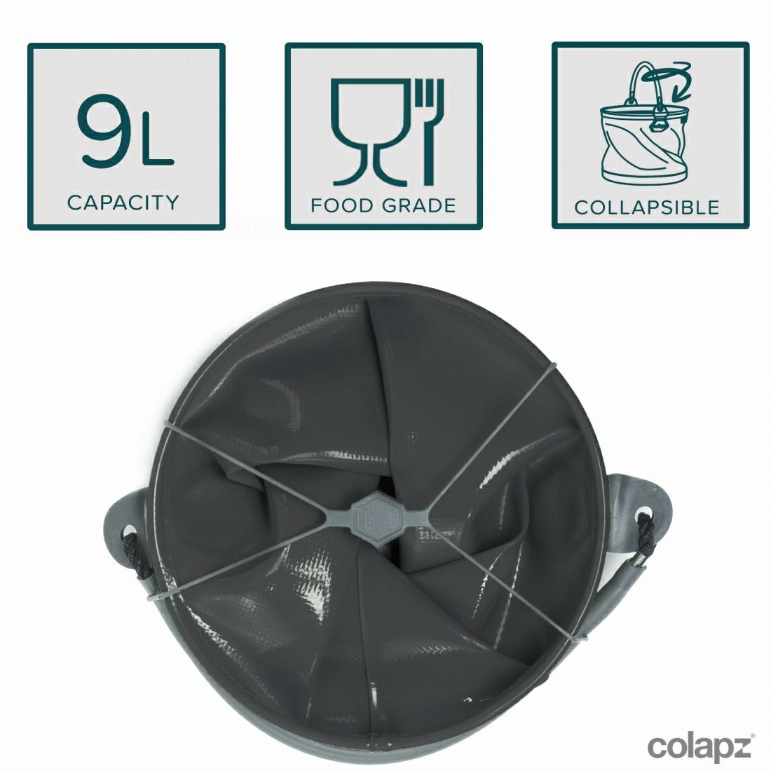 COLAPZ コラプズ Collapsible Bucket 折り畳み バケツ | アウトドア