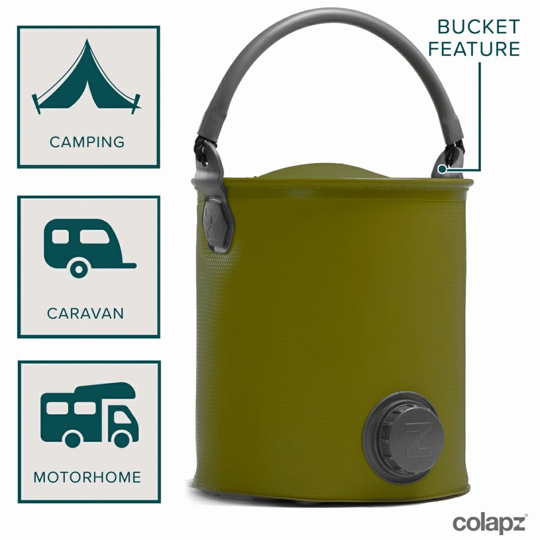 COLAPZ コラプズ Collapsible Watering Can & Bucket バケツ じょうろ