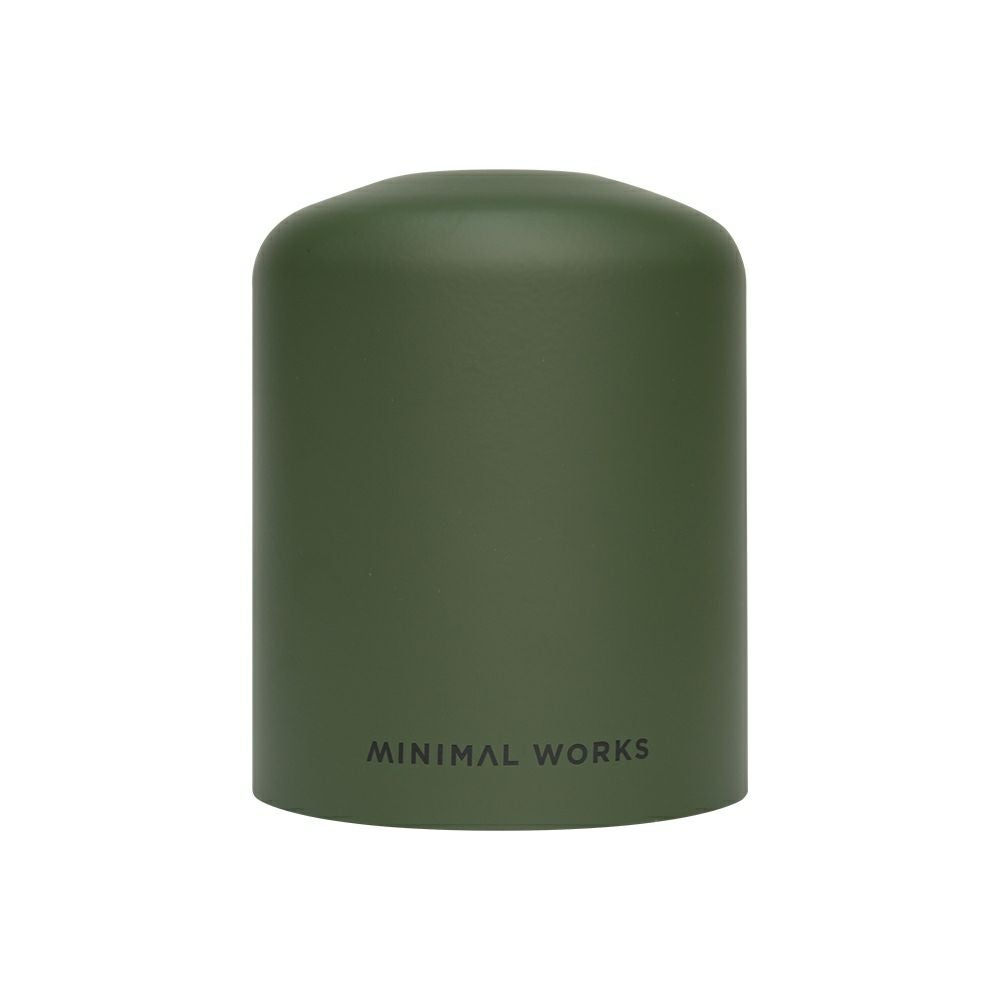 MINIMAL WORKS (ミニマルワークス) GAS CANISTER MASK Olive 450g ガス