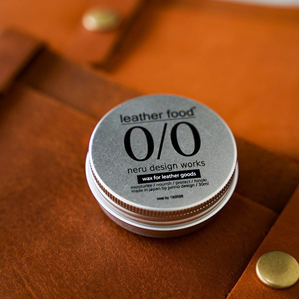 neru design works ネルデザインワークス leather wax for outdoor 30