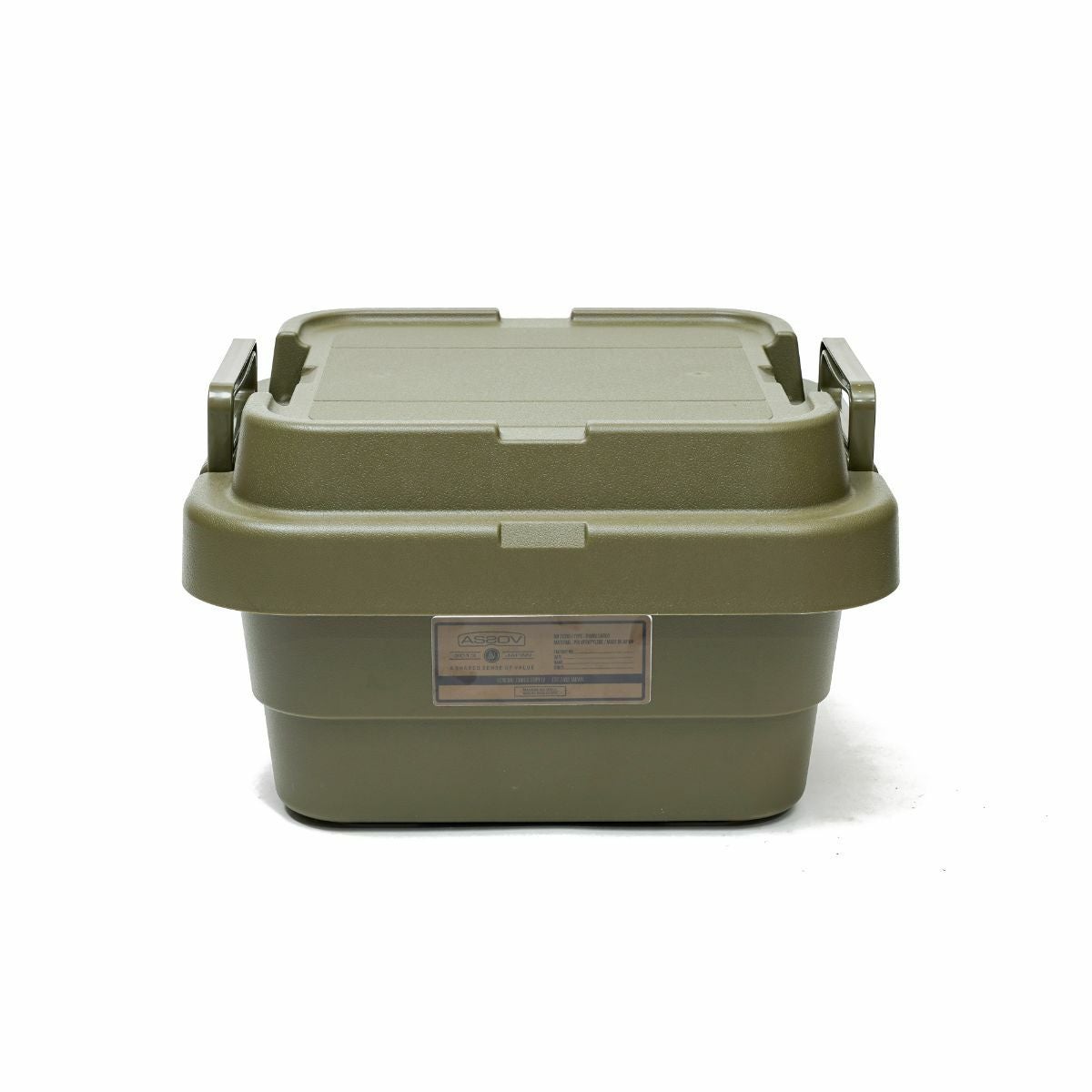【訳あり】AS2OV アッソブ UNBY限定 TC オーバーオール S キャンプ AS2OV(アッソブ）TRUNK CARGO CONTAINER コンテナ 18L LOW