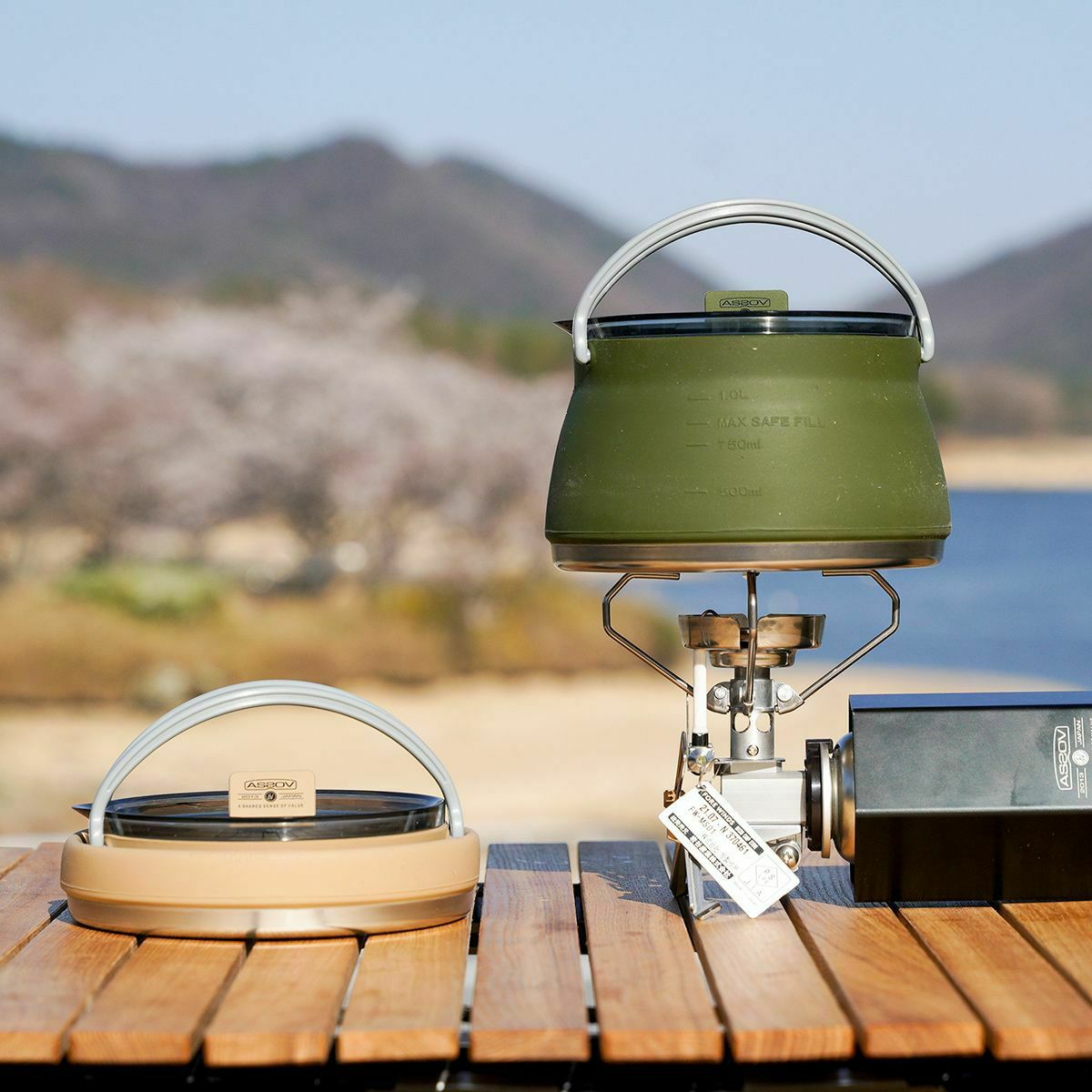 AS2OV アッソブ FOLDING KETTLE フォールディング ケトル | アウトドア