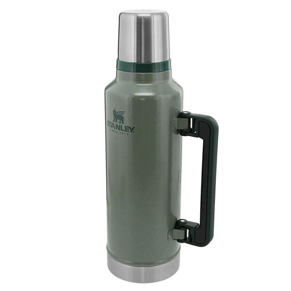 【廃盤】STANLEY(スタンレー) クラシック真空ボトル 1L グリーン 水筒 保温 保冷 ステンレスボトル ウォーターボトル アウトドア 食洗機対応 (日本正規品) [1000 ml] [グリーン] STANLEY（スタンレー） クラシック真空ボトル1L グリーン
