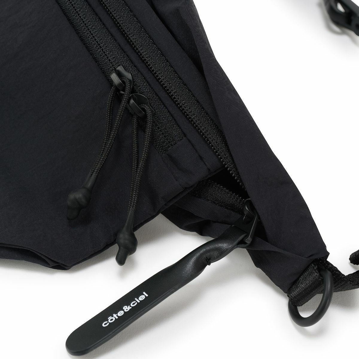 cote&ciel コートエシエルADDA PLUS KOMATSU ONIBEGIE NYLON BLACK
