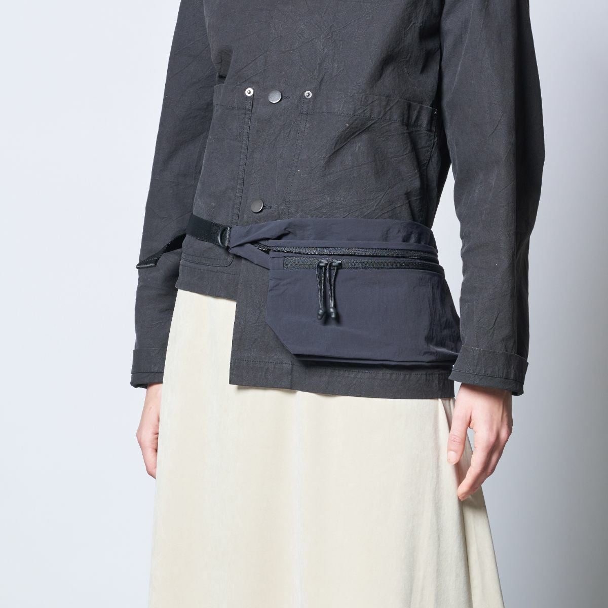 cote&ciel コートエシエルADDA PLUS KOMATSU ONIBEGIE NYLON BLACK