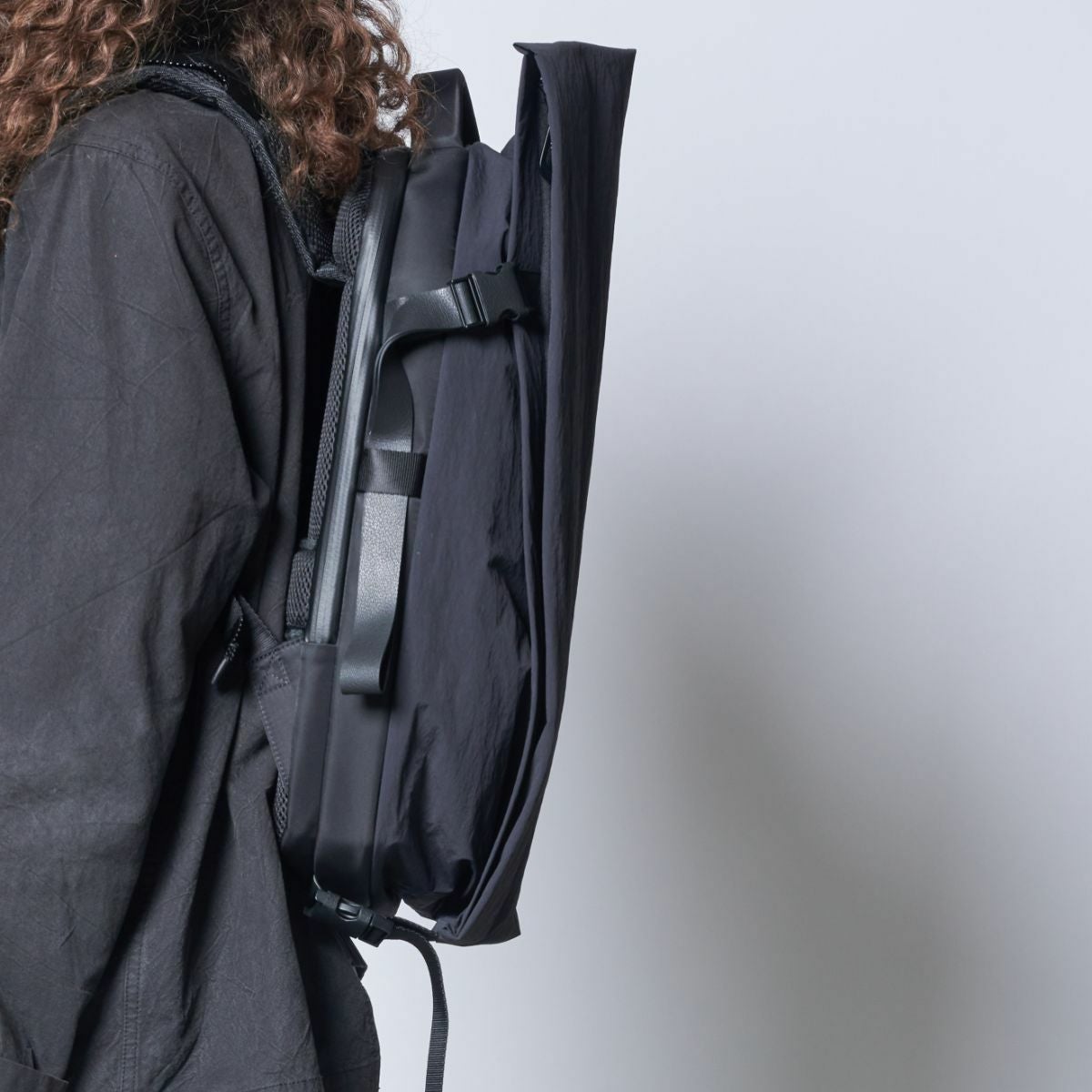 cote&ciel コートエシエルISAR M KOMATSU ONIBEGIE NYLON BLACK