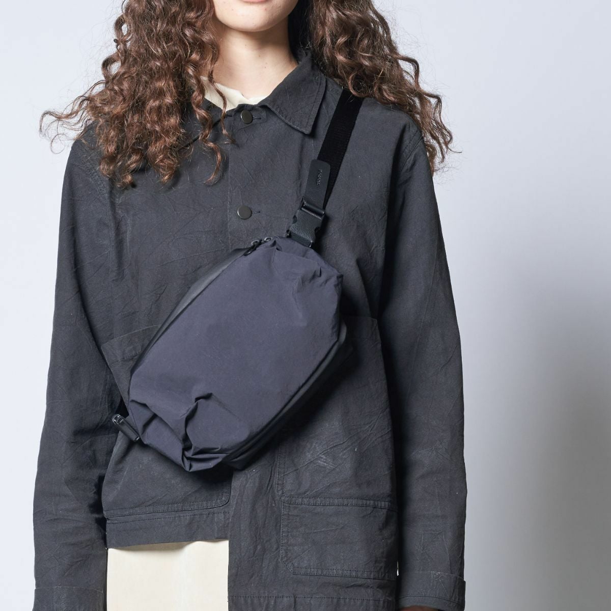 cote&ciel バッグ cote&ciel コートエシエルNEDA KOMATSU ONIBEGIE NYLON BLACK ネイダ