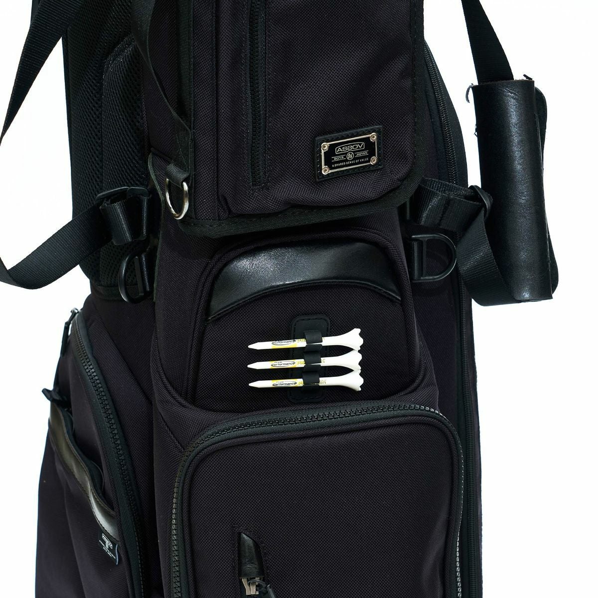 AS2OV アッソブ EXCLUSIVE BALLISTIC NYLON - CADDY BAG GOLF SERIES