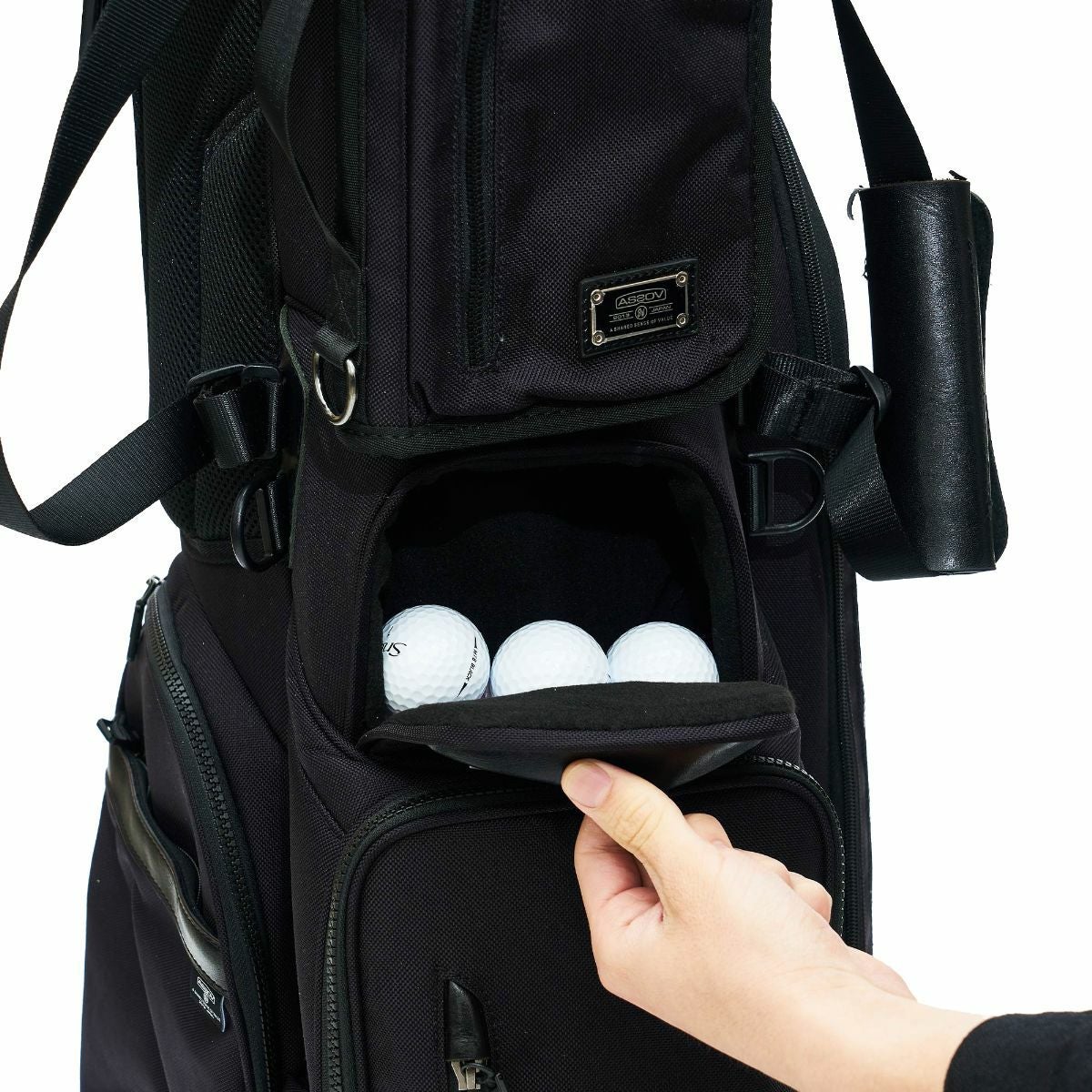 AS2OV アッソブ EXCLUSIVE BALLISTIC NYLON - CADDY BAG GOLF SERIES