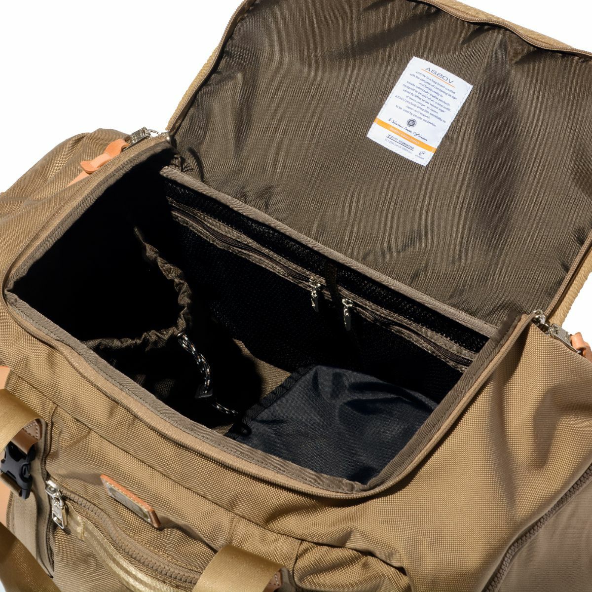 AS2OV アッソブ EXCLUSIVE BALLISTIC NYLON - 2WAY BOSTON BAG GOLF