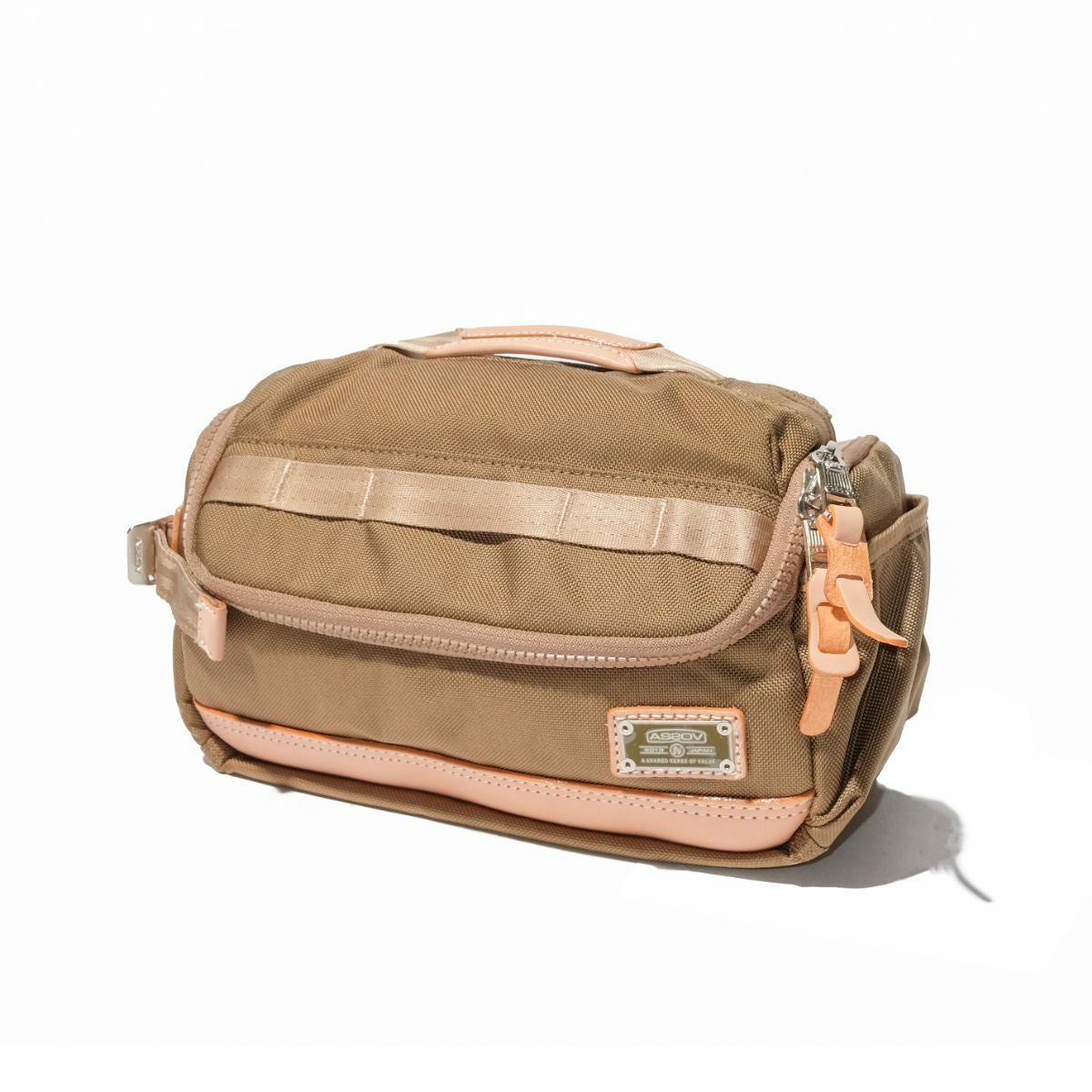 AS2OV アッソブ EXCLUSIVE BALLISTIC NYLON - ROUND POUCH GOLF SERIES