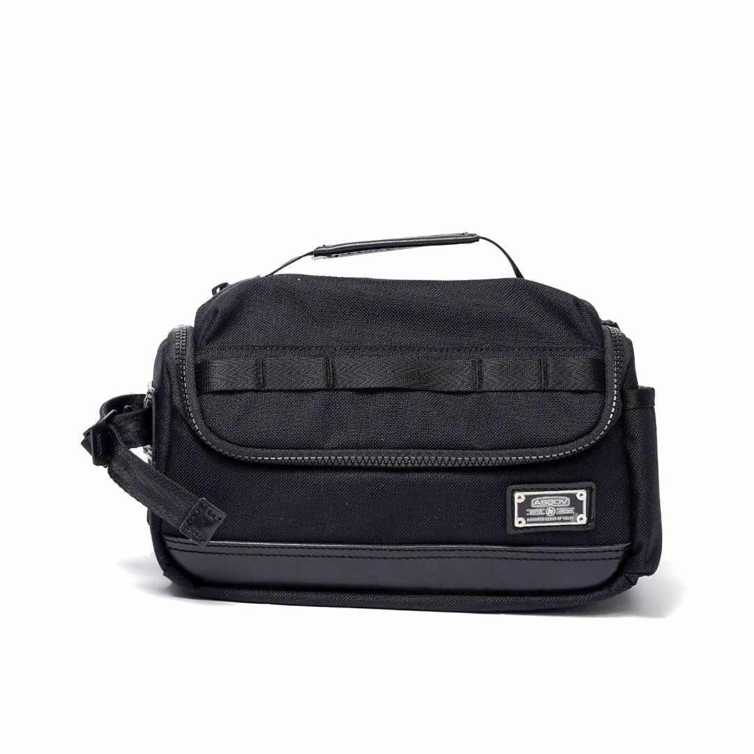 AS2OV アッソブ EXCLUSIVE BALLISTIC NYLON - ROUND POUCH GOLF SERIES