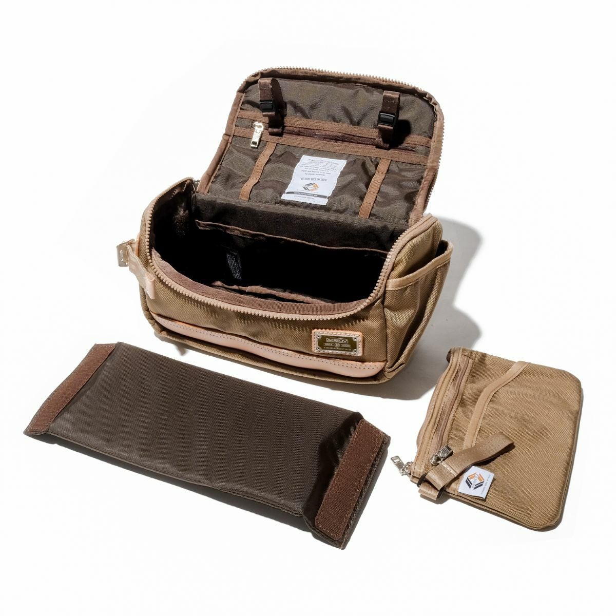 AS2OV アッソブ EXCLUSIVE BALLISTIC NYLON - ROUND POUCH GOLF SERIES
