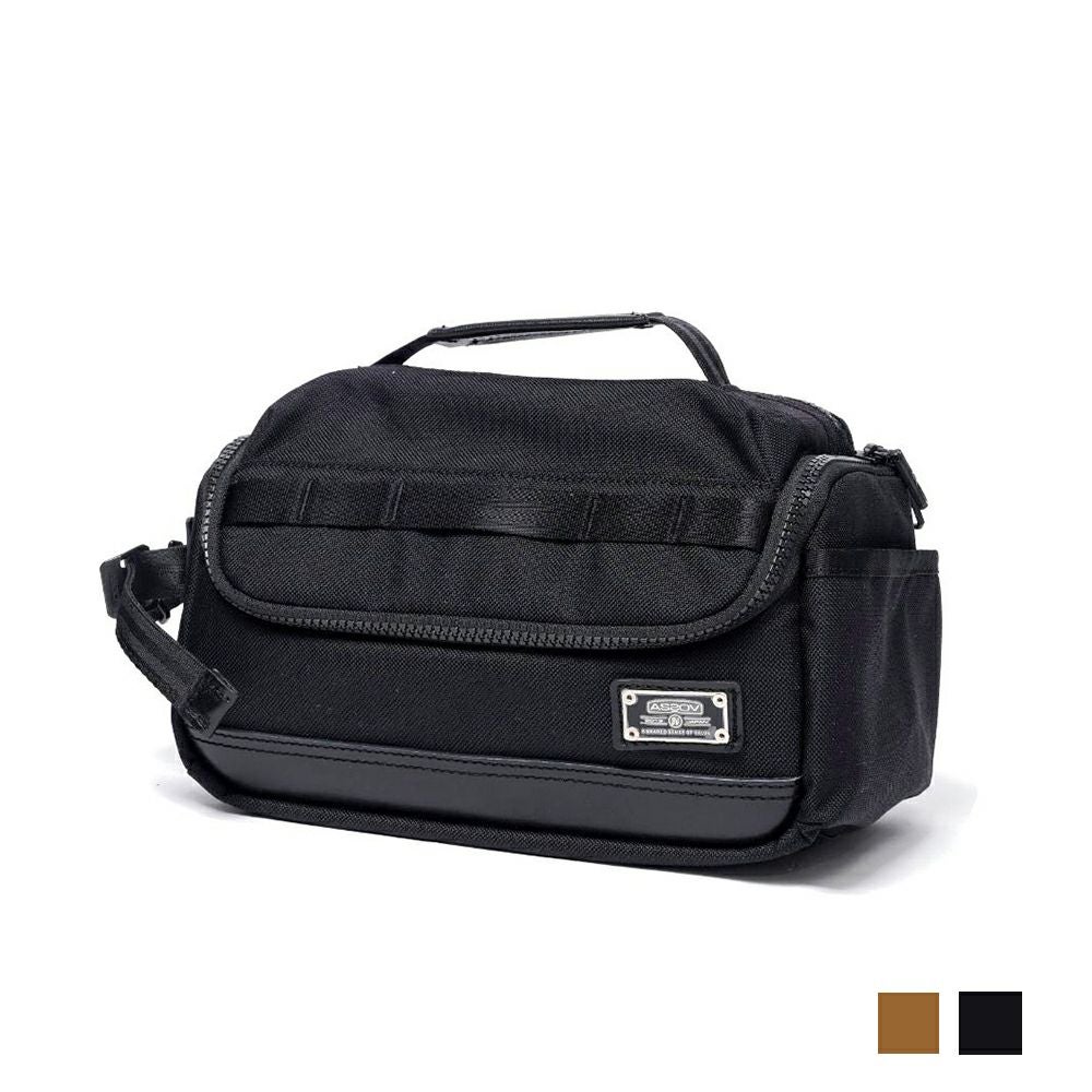 AS2OV アッソブ EXCLUSIVE BALLISTIC NYLON - ROUND POUCH GOLF SERIES