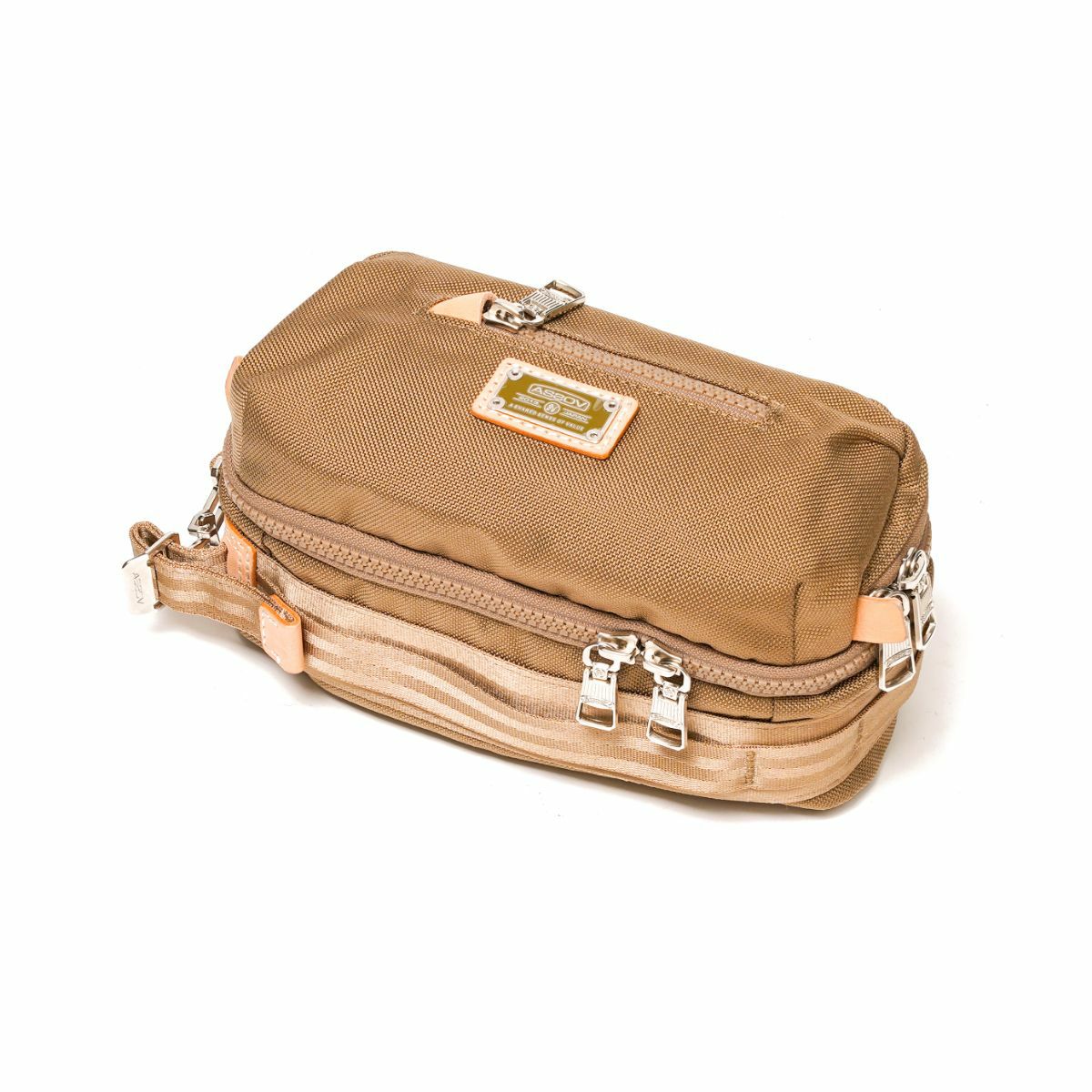 AS2OV（アッソブ）ポーチ、ゴルフシリーズ AS2OV アッソブ EXCLUSIVE BALLISTIC NYLON - POUCH GOLF SERIES