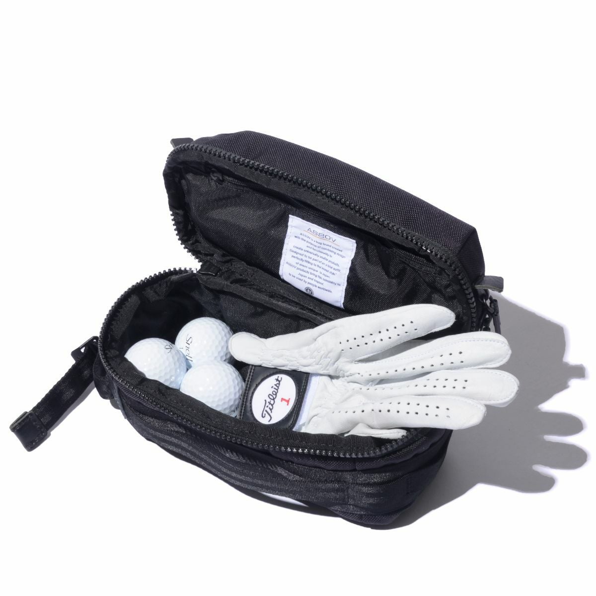 AS2OV アッソブ EXCLUSIVE BALLISTIC NYLON - POUCH GOLF SERIES