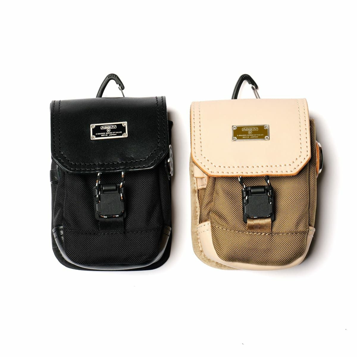 AS2OV アッソブ EXCLUSIVE BALLISTIC NYLON - SCOPE BOX GOLF SERIES