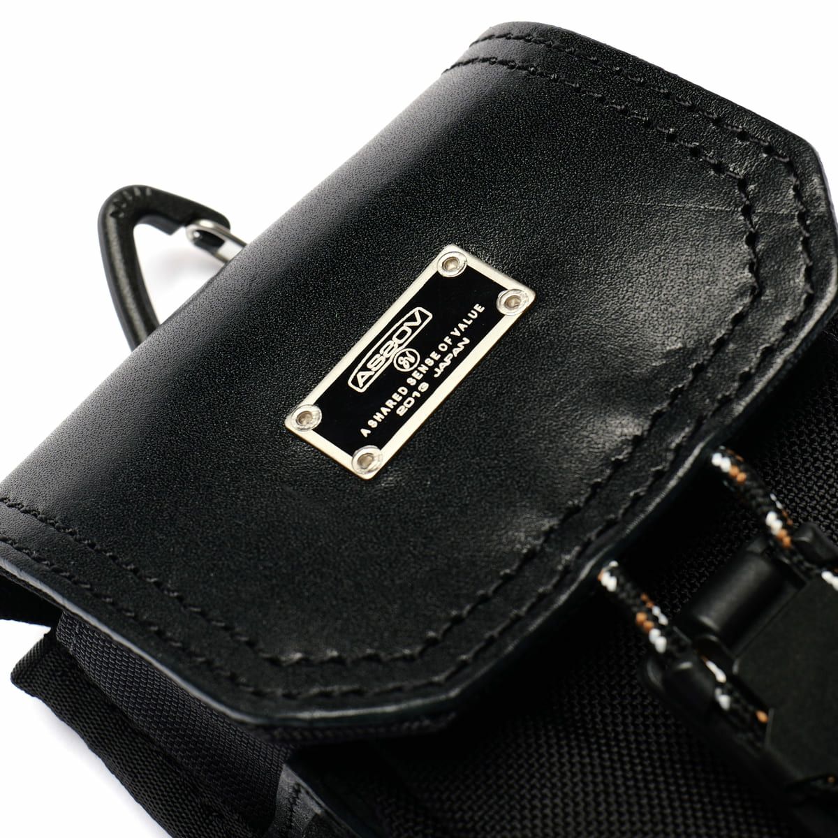 AS2OV アッソブ EXCLUSIVE BALLISTIC NYLON - SCOPE BOX GOLF SERIES
