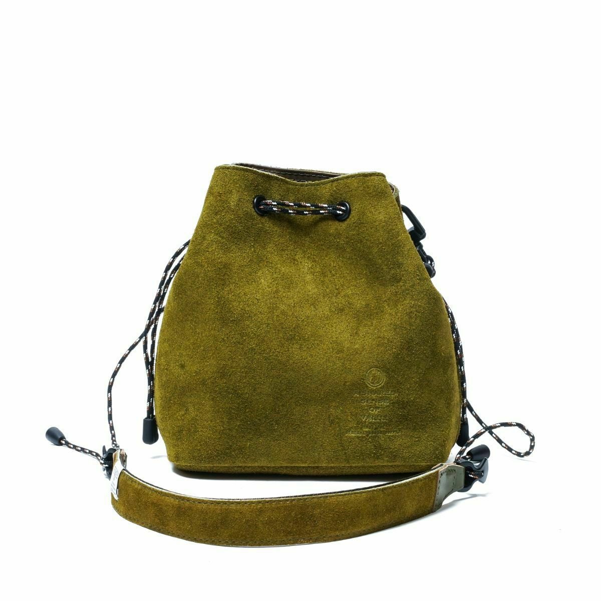 AS2OV (アッソブ) WATER PROOF SUEDE MINI DRAW STRING SHOULDER