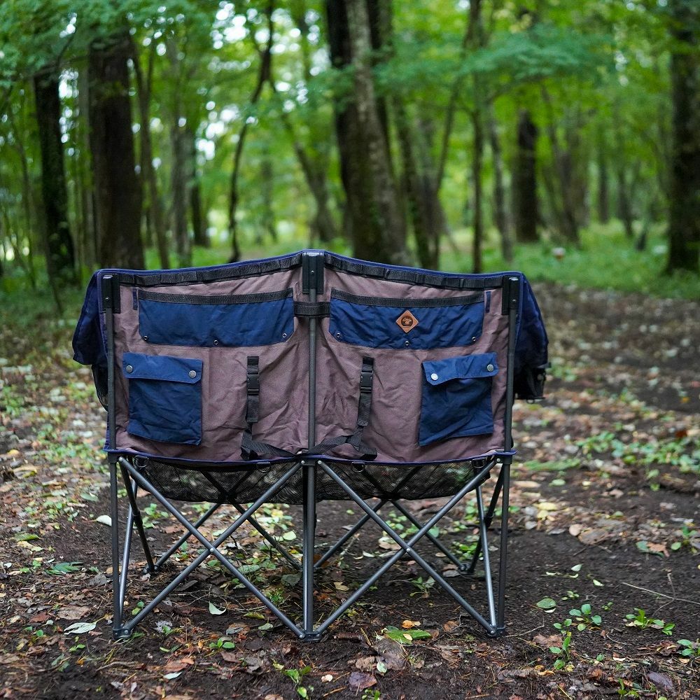 grn outdoor GO3403F 60/40 CLOTH TWIN SOFA CHAIR ツインソファ
