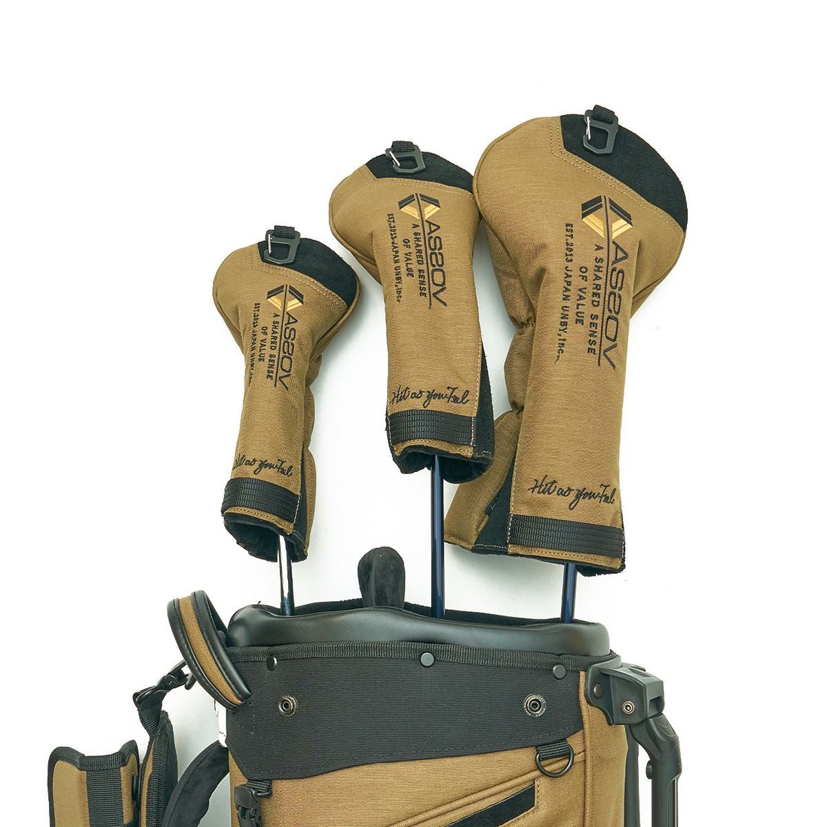 AS2OV アッソブ CORDURA FINE TEX UTILITY COVER GOLF SERIES
