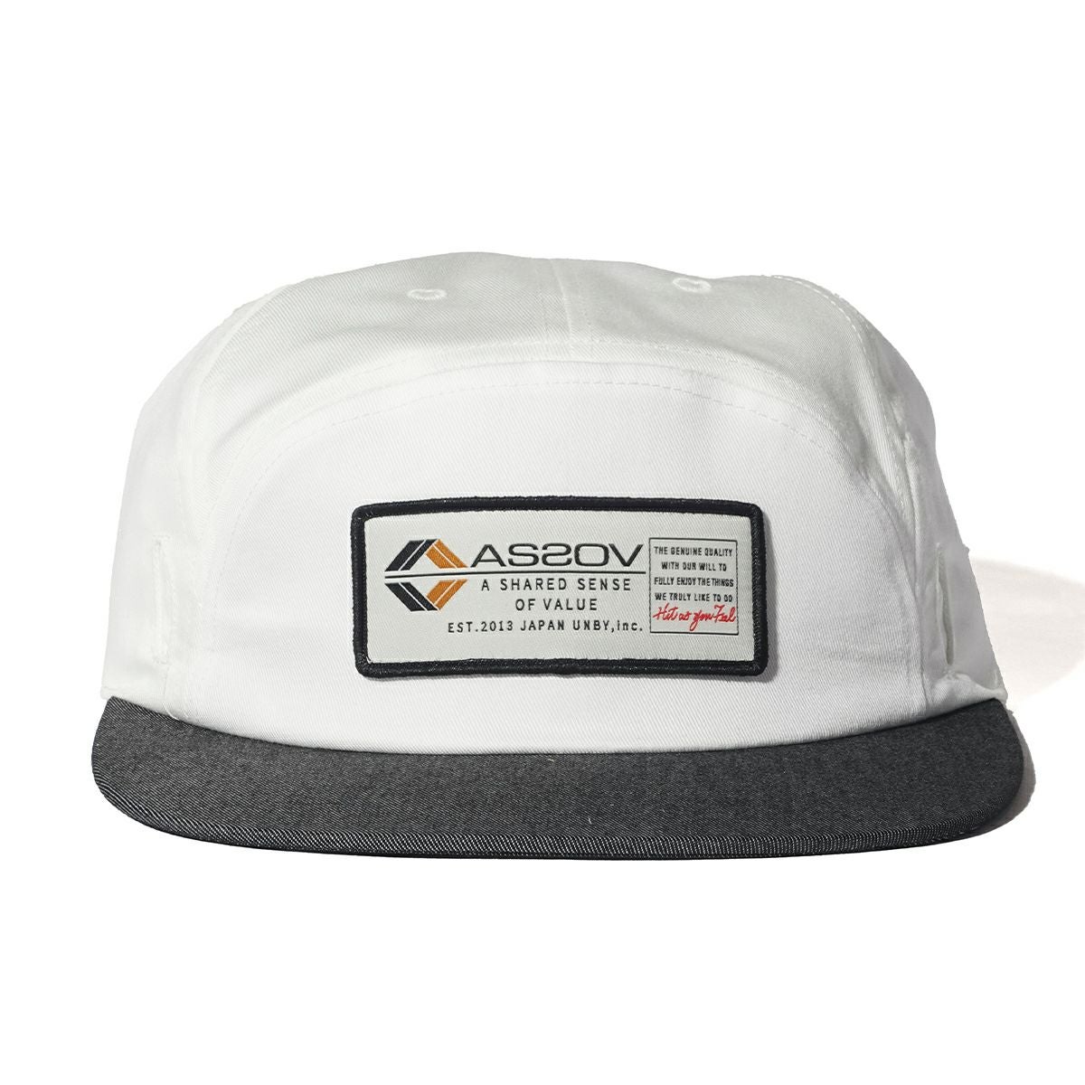AS2OV アッソブ 6 PANEL WAPPEN CAP - PATCH GOLF キャップ 帽子