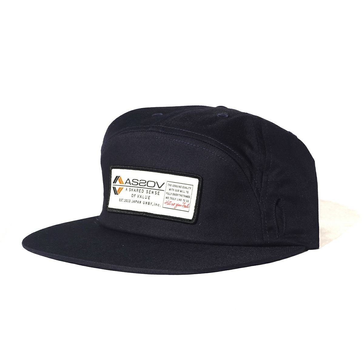 AS2OV アッソブ 6 PANEL WAPPEN CAP - PATCH GOLF キャップ 帽子