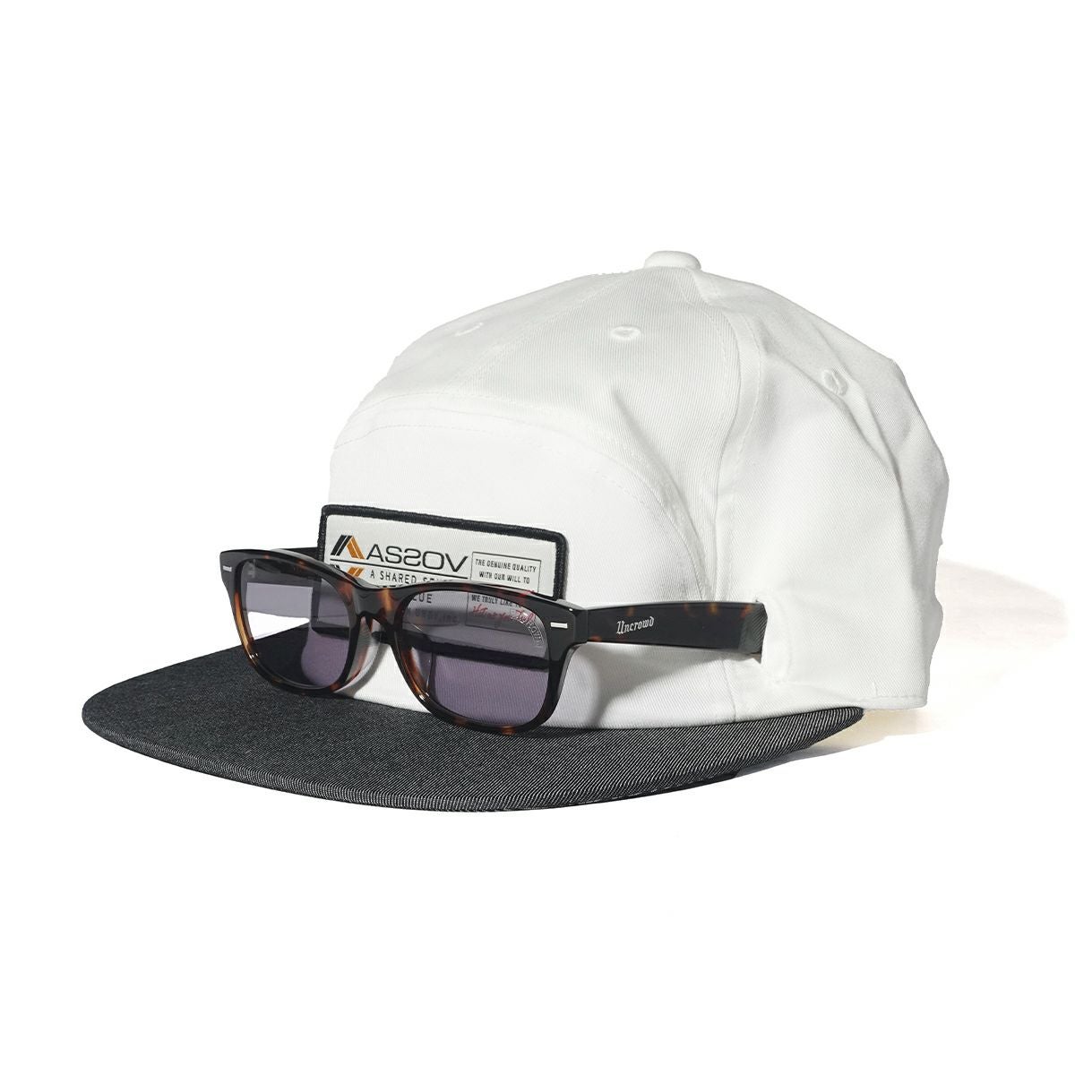 AS2OV アッソブ 6 PANEL WAPPEN CAP - PATCH GOLF キャップ 帽子