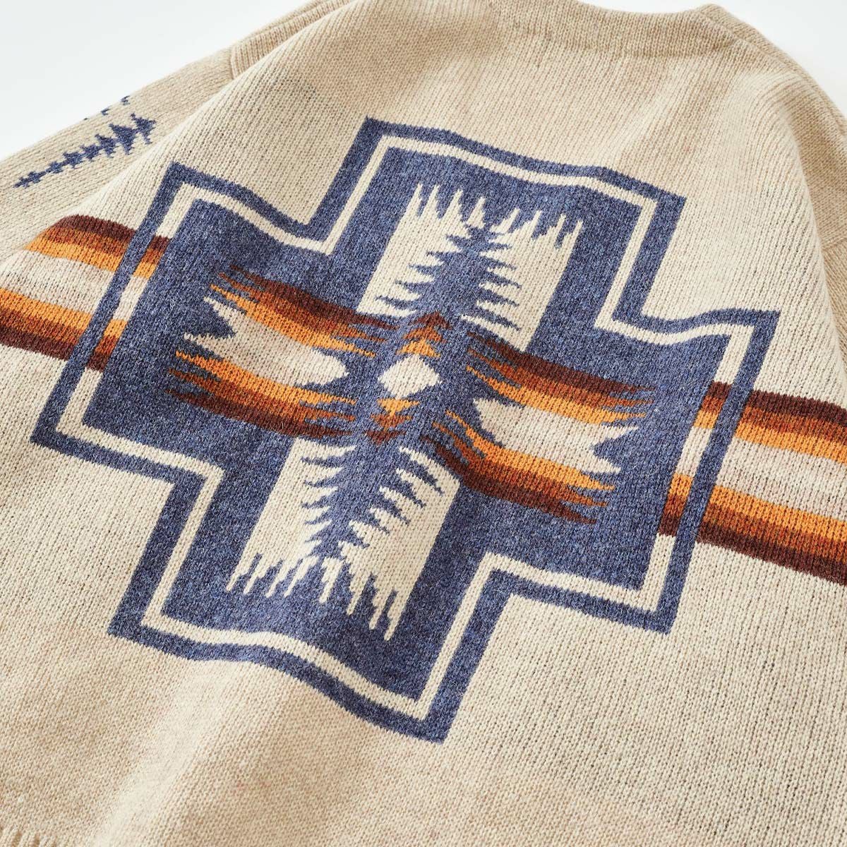 UNBY 【PENDLETON】V neck Cardigan