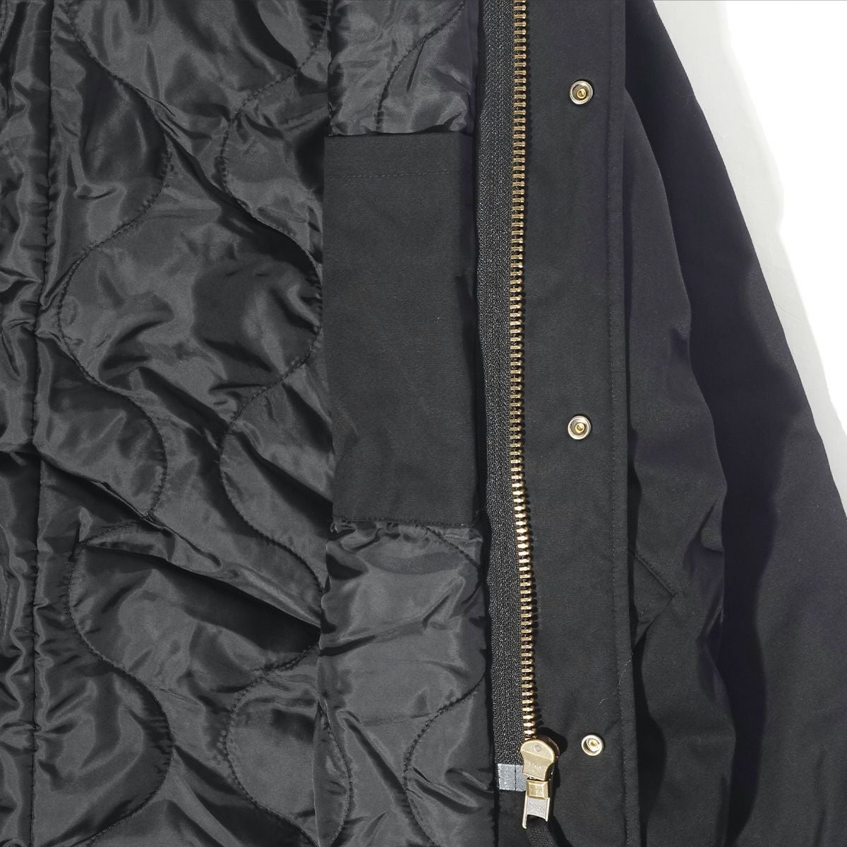 BLUCO ブラック モッズコート Mサイズ BLUCO ブルコ MOD'S COAT モッズコート | バッグ・ファッション