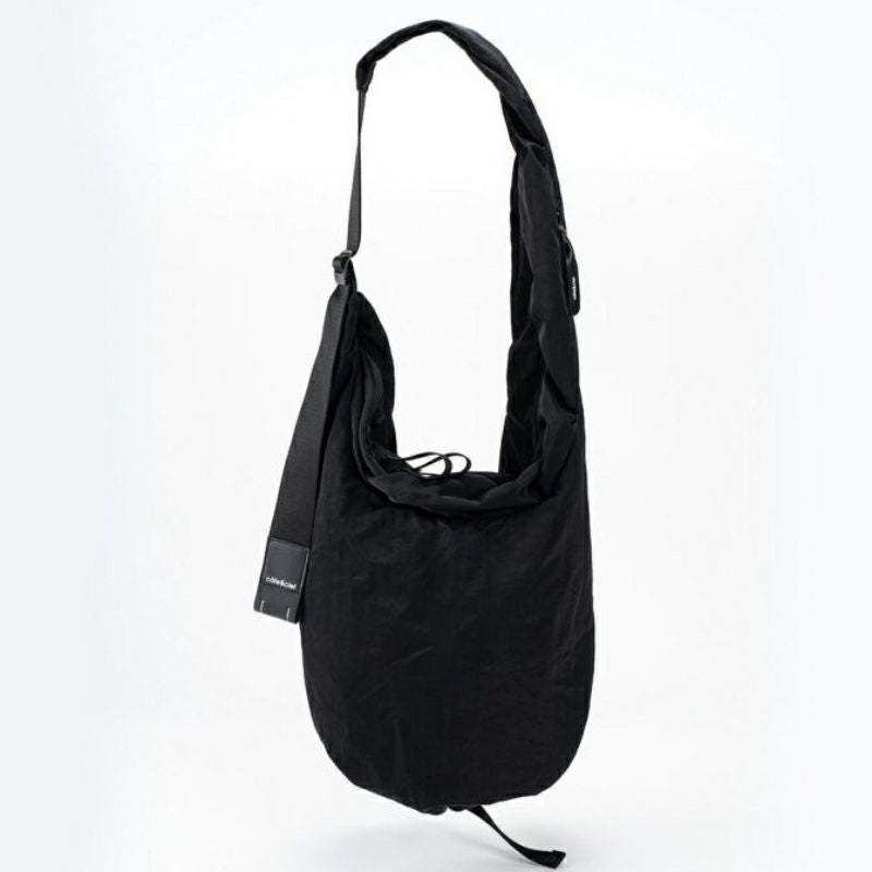 cote&cielブラックショルダーバッグ cote&ciel コートエシエルHyco Smooth Black ハイコ スムース ブラック