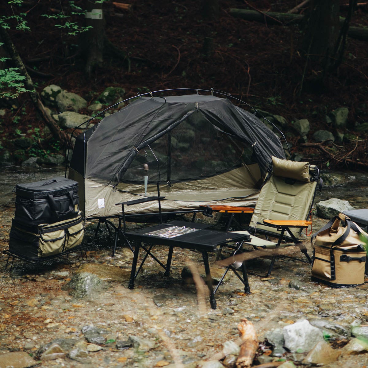 AS2OV アッソブHIGH BACK RECLINING LOW ROVER CHAIR KHAKI ハイバック