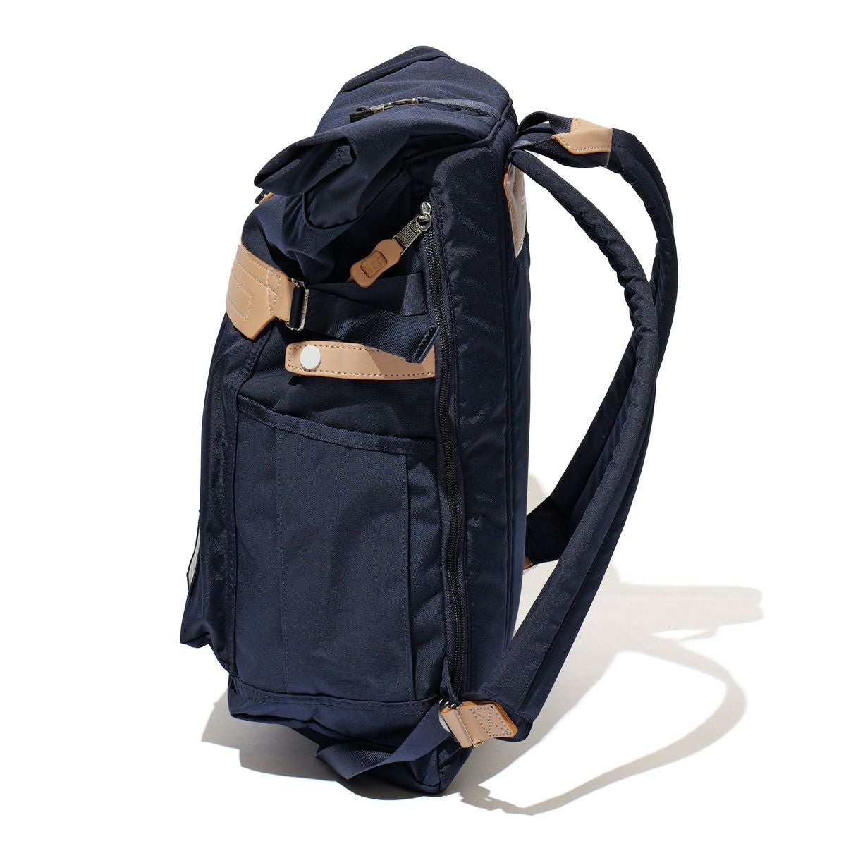 NATURE TONES SLEEK ONE SLE1-BK 専用収納バッグ付 AS2OV (アッソブ) HIGHDENSITY ROLL BACKPACK /バックパック | バッグ