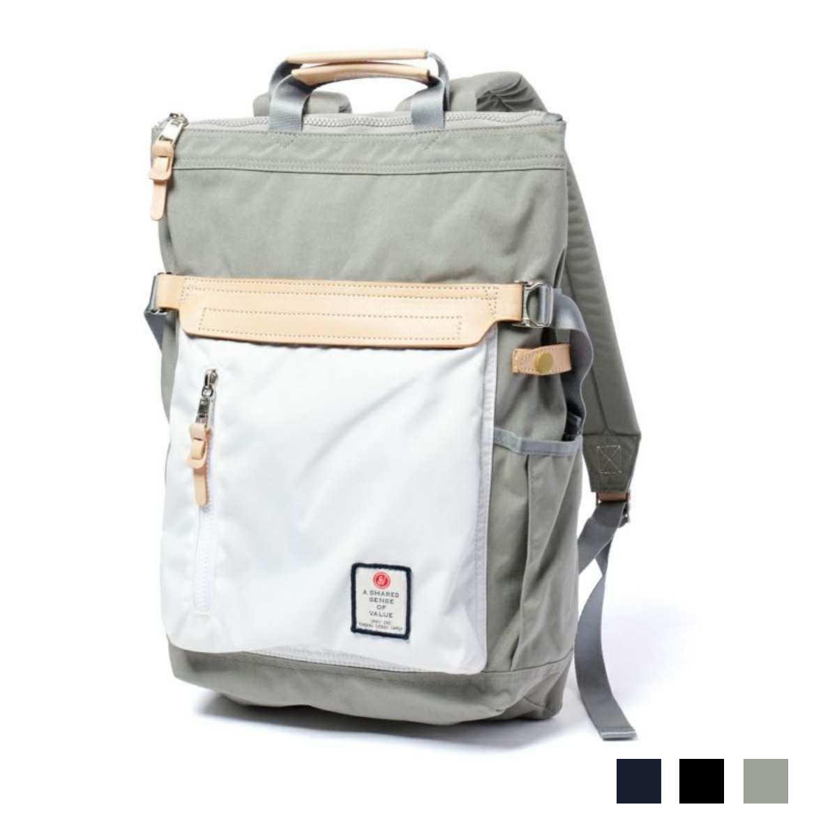 AS2OV (アッソブ)HIGHDENSITY TOTE BACKPACK / トートバックパック