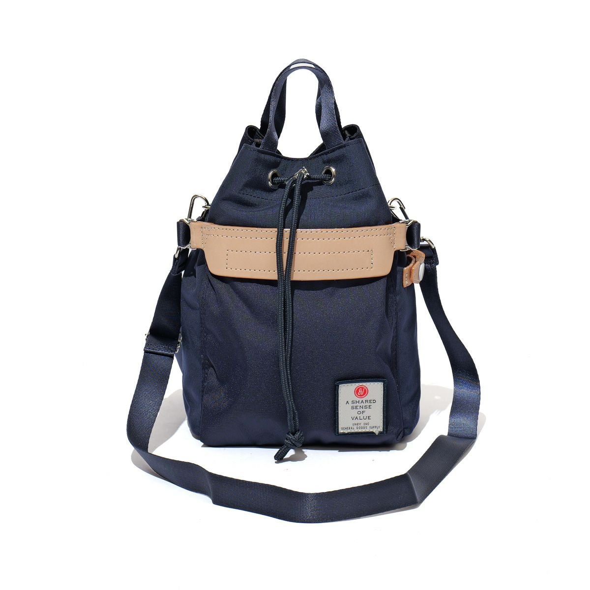 AS2OV (アッソブ) HIGHDENSITY DRAW STRING BAG / 巾着ショルダー