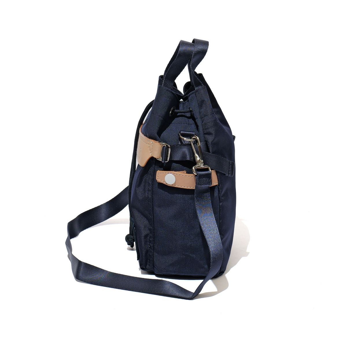 AS2OV (アッソブ) HIGHDENSITY DRAW STRING BAG / 巾着ショルダー