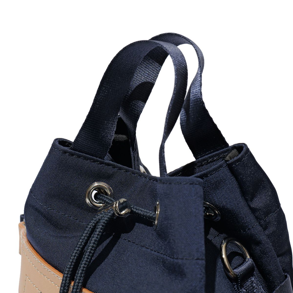 AS2OV (アッソブ) HIGHDENSITY DRAW STRING BAG / 巾着ショルダー