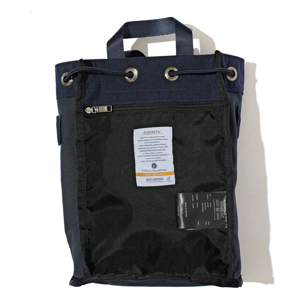 ⠜ꕤりおな‪ꕤ⠜プロフ必読お願いします　0810 AS2OV (アッソブ) HIGHDENSITY DRAW STRING BAG / 巾着ショルダー